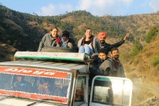 Jeep rooftop ride