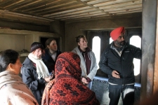 Visit to village houses